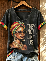 Women's They Not Like Us Short-sleeved T-shirt