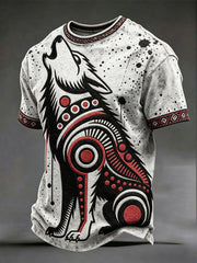 Men's Native Art Print T-Shirts