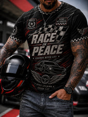 Men's Racing Legend Tribute Casual T-Shirt