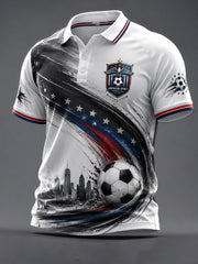 Men's USA Football Print Casual Top