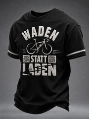 Men's WADEN STATT LADEN 100% MUSKELKRAFT Short Sleeves T-shirt