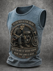 Herren Tag der Deutschen Einheit Funny Slogan Print Tank Top