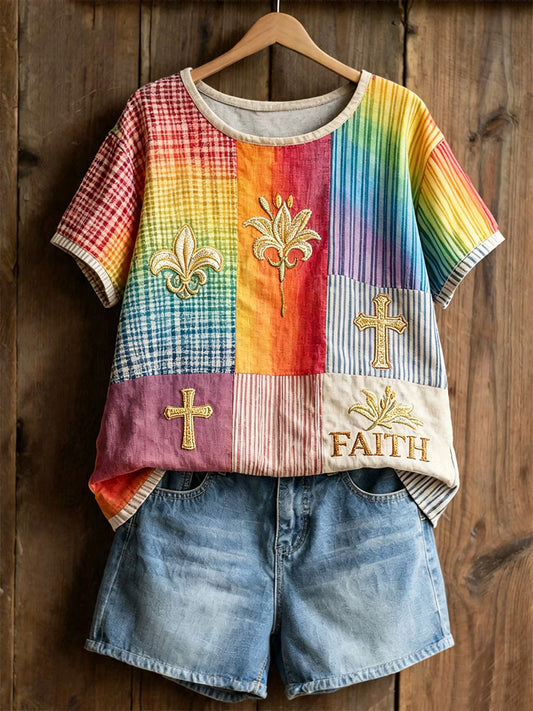 Women's Pride Month Print Casual T-Shirt