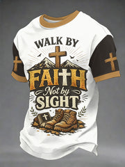 Men's Christian Print Tee