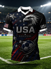 Men's USA Soccer Fan Print T-shirt