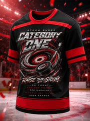 Men's Gift For Ice Hockey Fans Print Casual Tee