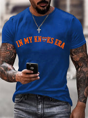 Men's Gift For Basketball Fans Print Casual Tee