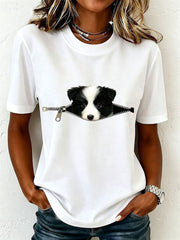 Women's Lovely Border Collie T-Shirt