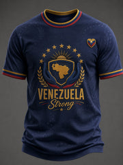 Men's Venezuela Strong Printed T-shirt