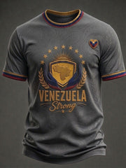 Men's Venezuela Strong Printed T-shirt