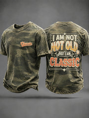 Men's 'I'm Not Old,I'm Classic' Casual T-shirt