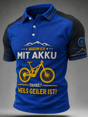 Men's WARUM ICH MIT AKKU FAHRE? WEILS GEILER IST Shirt