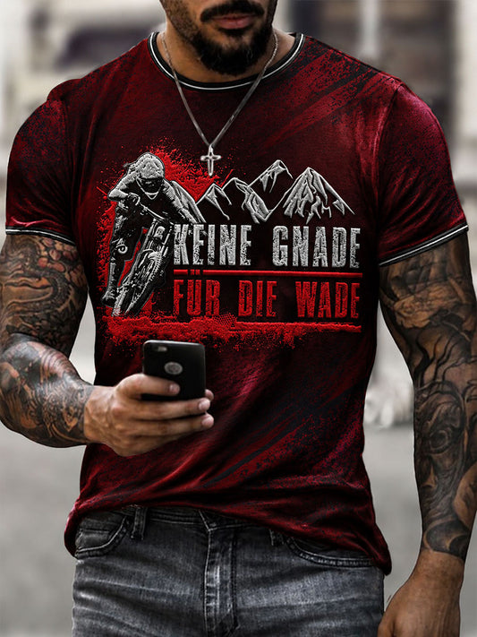 Men's KEINE GNADE FÜR DIE WADE Short Sleeves T-shirt