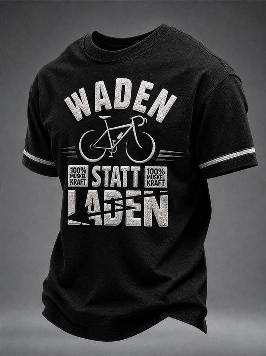 Men's WADEN STATT LADEN 100% MUSKELKRAFT Short Sleeves T-shirt