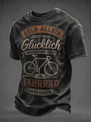 Men's Geld Allein Macht Nicht Glücklich Short Sleeves T-shirt