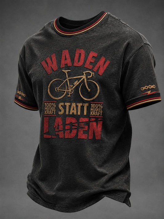 Men's Waden Statt Laden Short Sleeves T-shirt
