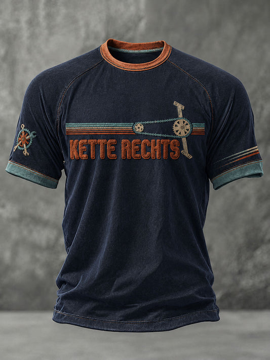 Men's KETTE RECHTS Short Sleeve T-shirt